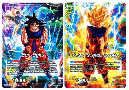 Son Goku // Son Goku, The Legendary Super Saiyan (TB3-034) [Clash of F Son Goku // Son Goku, The Legendary Super Saiyan (TB3-034) [Clash of F
