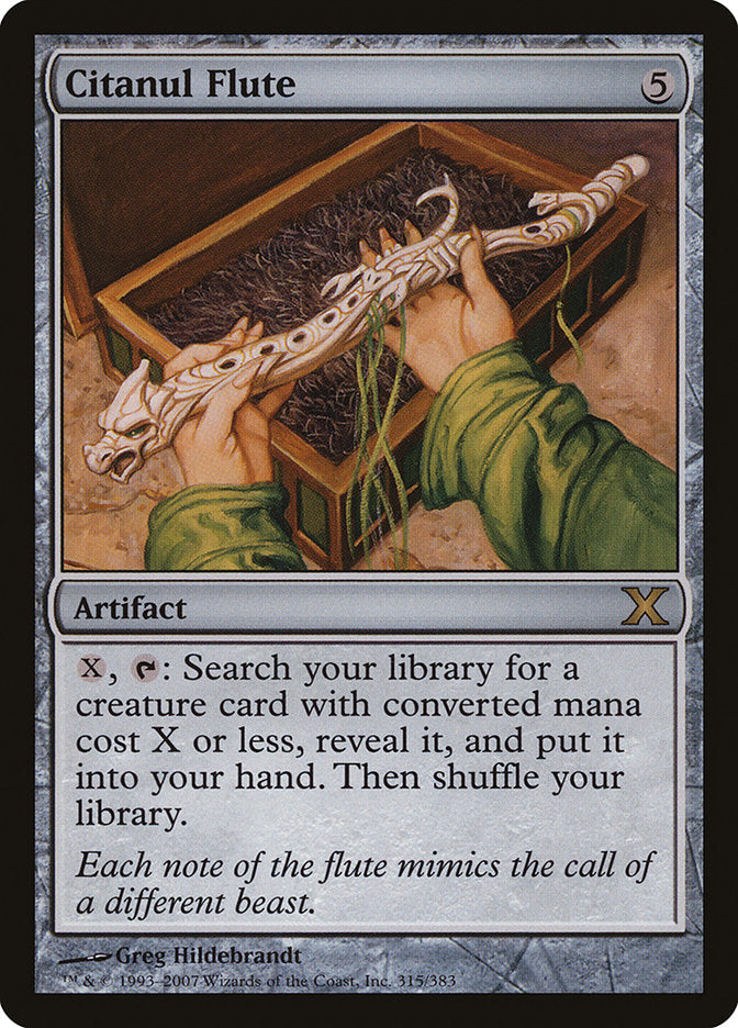 Citanul Flute [Tenth Edition] - PokeCharles PokeStore