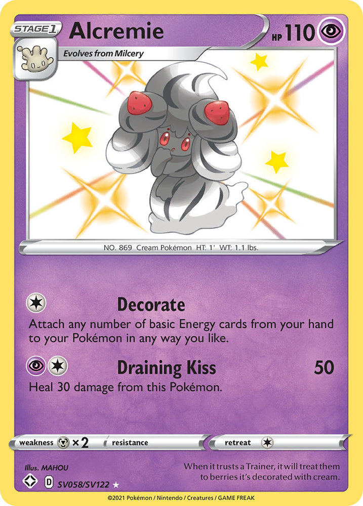 Alcremie (SV058/SV122) [Sword & Shield: Shining Fates] - PokeCharles PokeStore