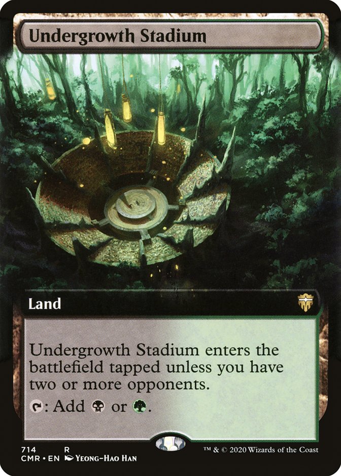 Undergrowth Stadium (Extended Art) [Commander Legends] - PokeCharles PokeStore