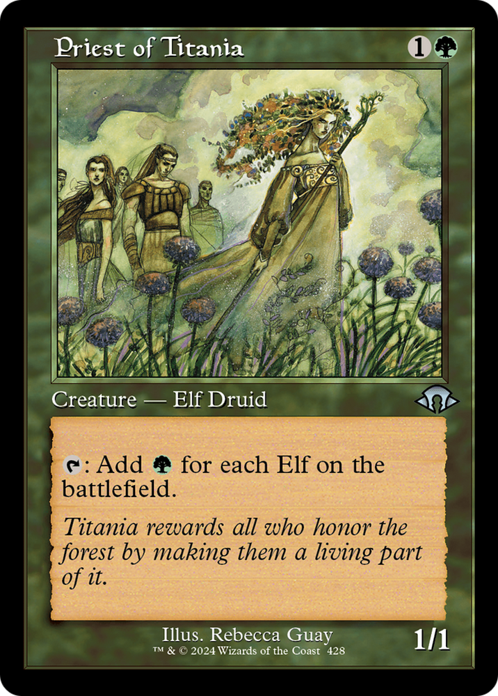 Priest of Titania (Retro) [Modern Horizons 3] - PokeCharles PokeStore