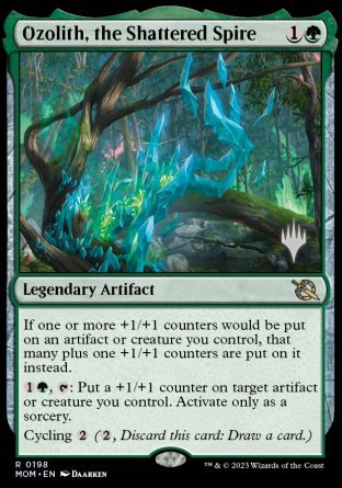 Ozolith, the Shattered Spire (Promo Pack) [March of the Machine Promos] - PokeCharles PokeStore