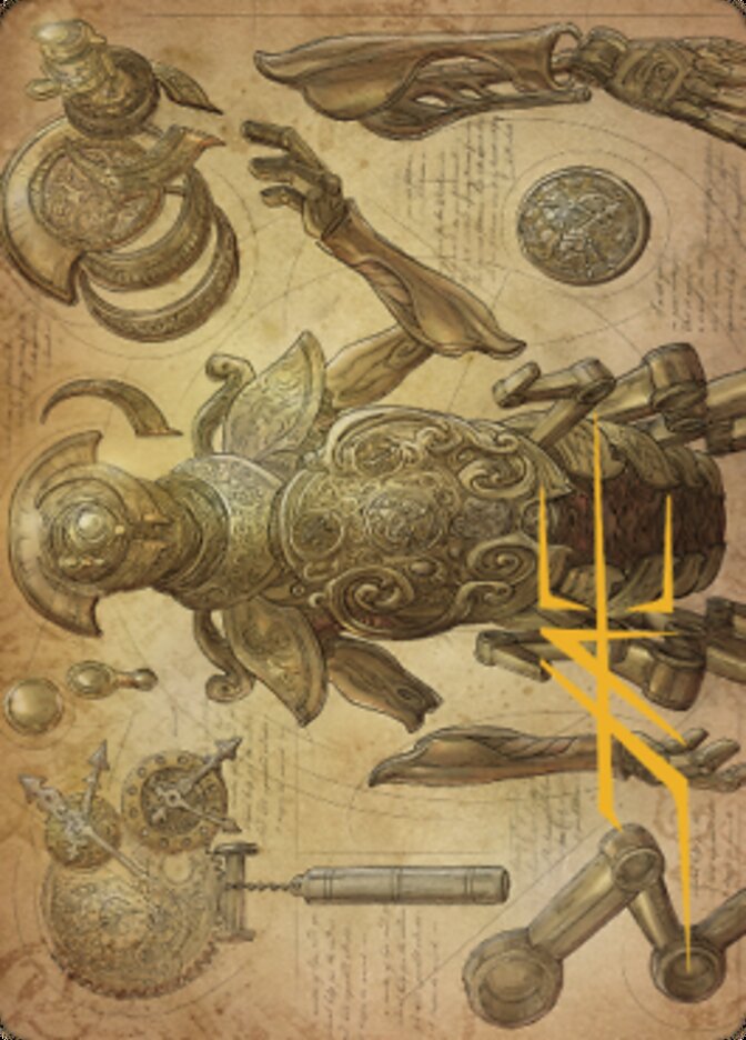 Foundry Inspector Art Card (Gold-Stamped Signature) [The Brothers' War Art Series] - PokeCharles PokeStore