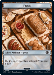 Treefolk // Food Token [The Lord of the Rings: Tales of Middle-Earth Commander Tokens] - PokeCharles PokeStore