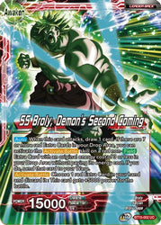 Broly // SS Broly, Demon's Second Coming (BT15-002) [Saiyan Showdown] - PokeCharles PokeStore