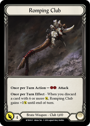 Bravo // Romping Club [WTR039-T // WTR003-T] (Welcome to Rathe)  Alpha Print Normal - PokeCharles PokeStore