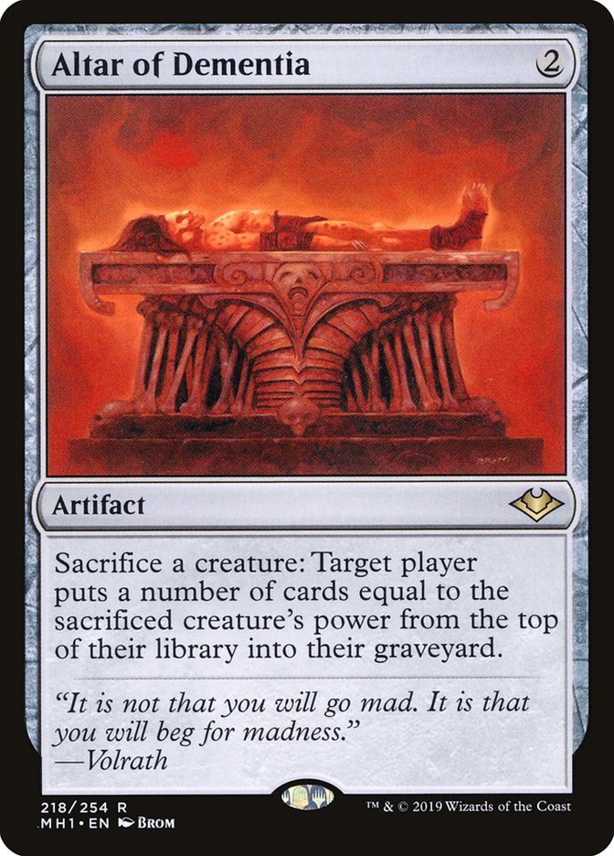 Altar of Dementia [Modern Horizons] - PokeCharles PokeStore