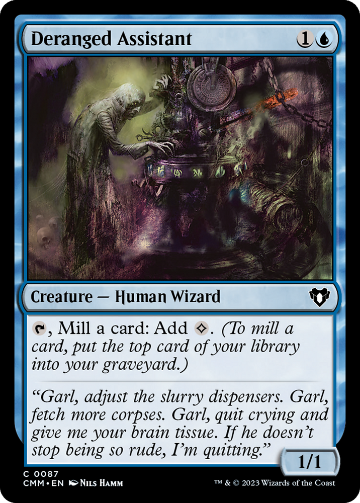 Deranged Assistant [Commander Masters] - PokeCharles PokeStore