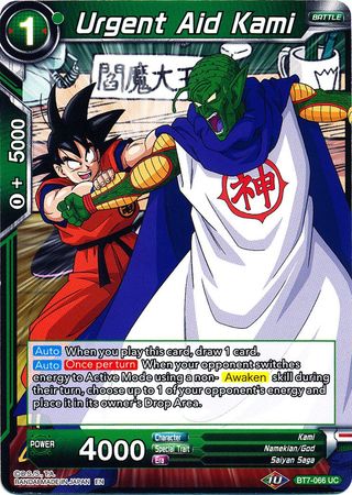 Urgent Aid Kami (BT7-066) [Assault of the Saiyans] - PokeCharles PokeStore
