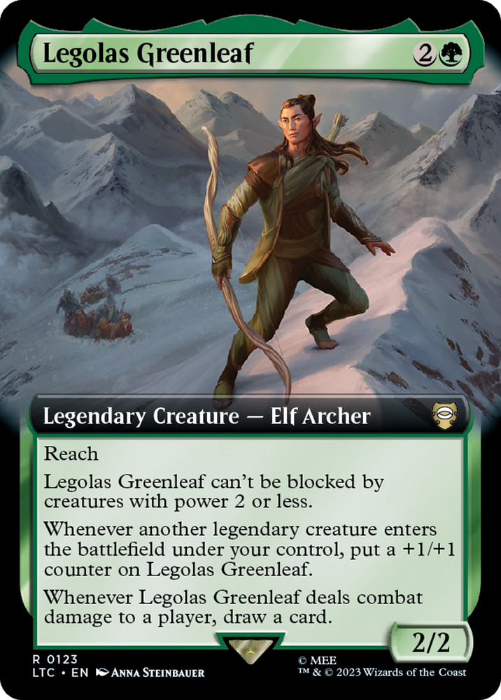 Legolas Greenleaf (Extended Art) [The Lord of the Rings: Tales of Middle-Earth Commander] - PokeCharles PokeStore