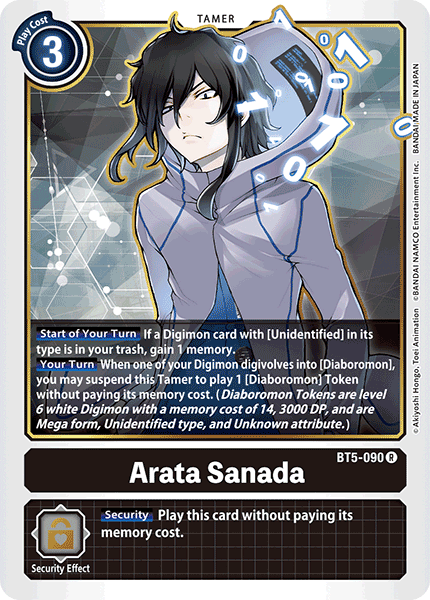 Arata Sanada [BT5-090] [Battle of Omni] - PokeCharles PokeStore