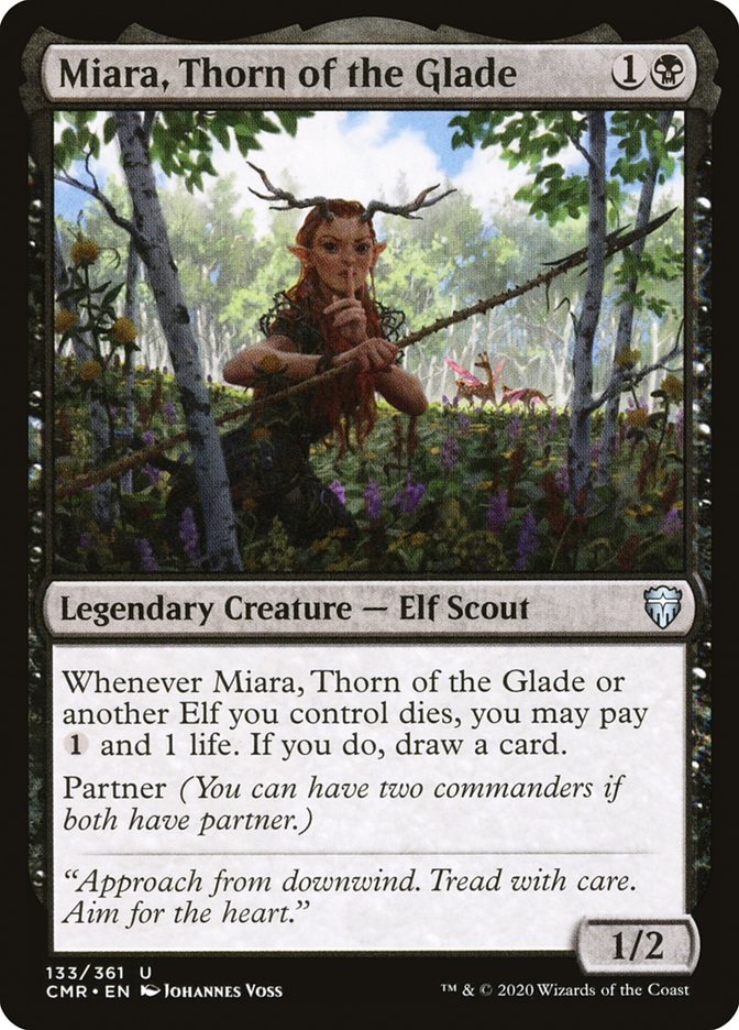 Miara, Thorn of the Glade [Commander Legends] - PokeCharles PokeStore