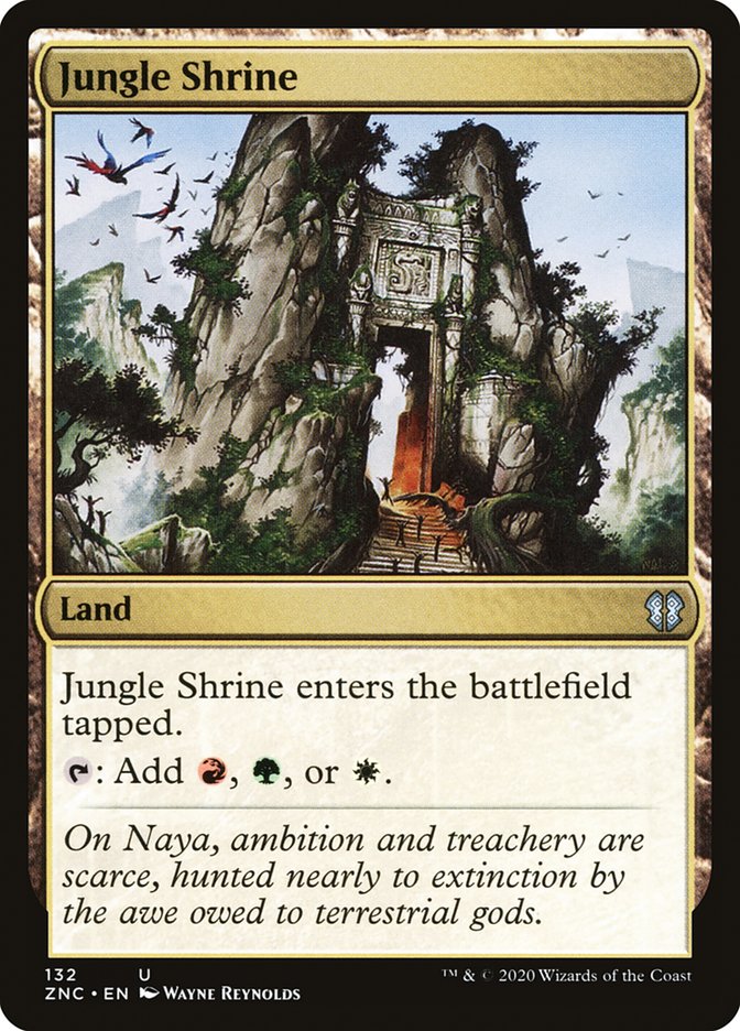 Jungle Shrine [Zendikar Rising Commander] - PokeCharles PokeStore