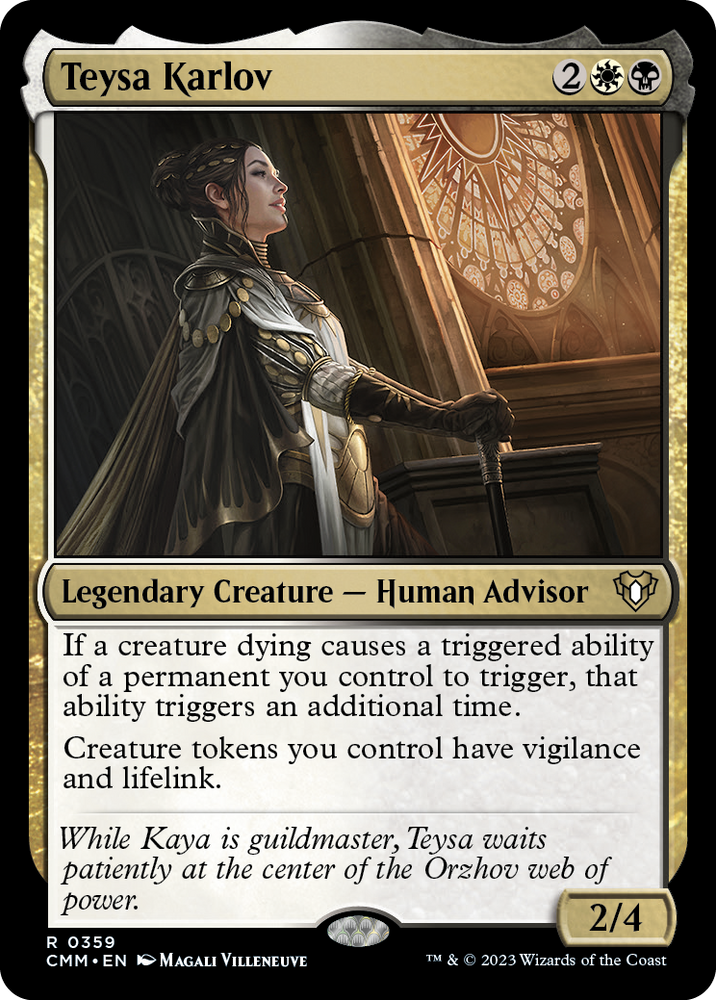 Teysa Karlov [Commander Masters] - PokeCharles PokeStore