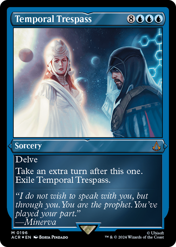 Temporal Trespass (Foil Etched) [Assassin's Creed] - PokeCharles PokeStore
