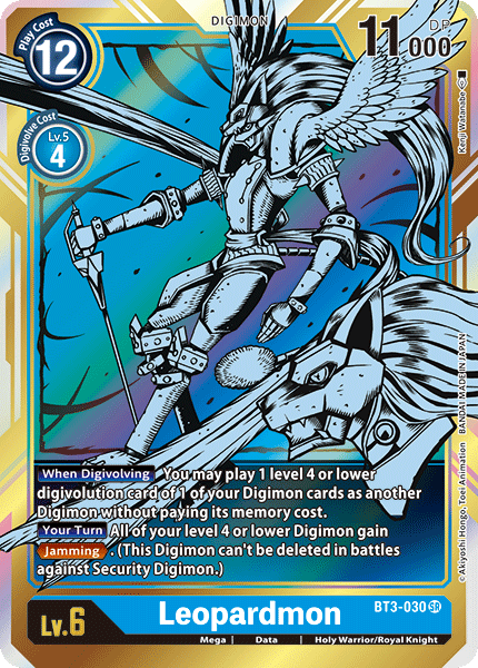 Leopardmon [BT3-030] (Alternate Art) [Release Special Booster Ver.1.0] - PokeCharles PokeStore