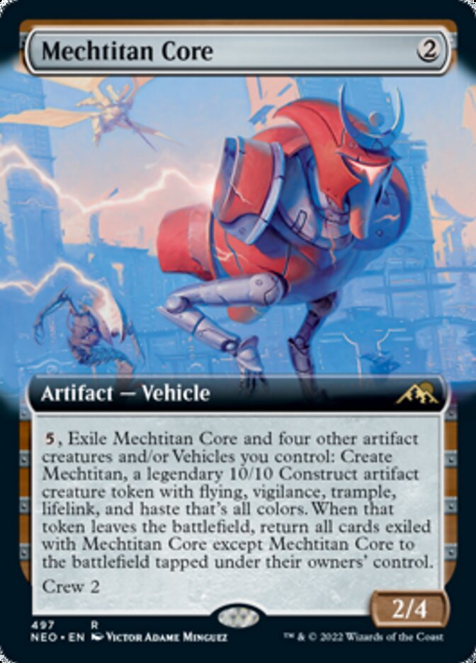 Mechtitan Core (Extended Art) [Kamigawa: Neon Dynasty] - PokeCharles PokeStore