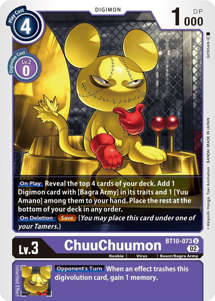 ChuuChuumon [BT10-073] [Xros Encounter] - PokeCharles PokeStore