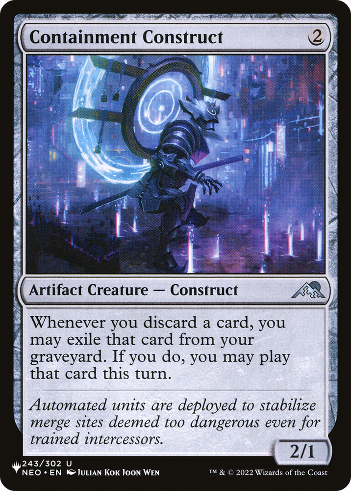 Containment Construct [The List] - PokeCharles PokeStore