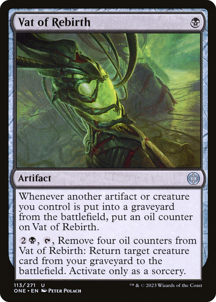 Vat of Rebirth [Phyrexia: All Will Be One] - PokeCharles PokeStore