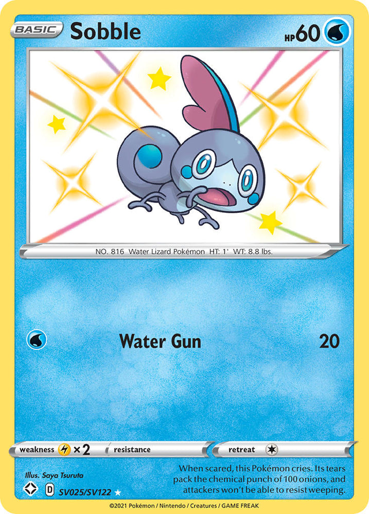 Sobble (SV025/SV122) [Sword & Shield: Shining Fates] - PokeCharles PokeStore