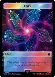Copy // Treasure (0062) Double-Sided Token (Surge Foil) [Doctor Who Tokens] - PokeCharles PokeStore