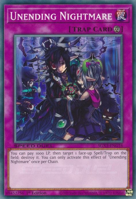 Unending Nightmare [SGX3-ENG16] Common - PokeCharles PokeStore