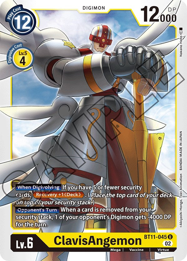 ClavisAngemon [BT11-045] [Dimensional Phase] - PokeCharles PokeStore