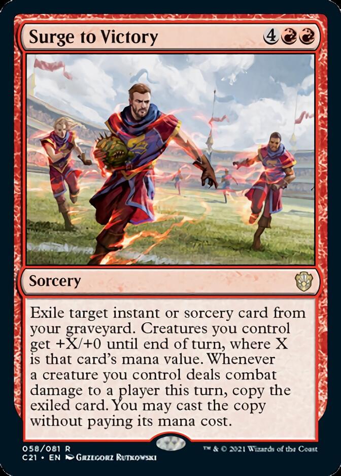 Surge to Victory [Commander 2021] - PokeCharles PokeStore