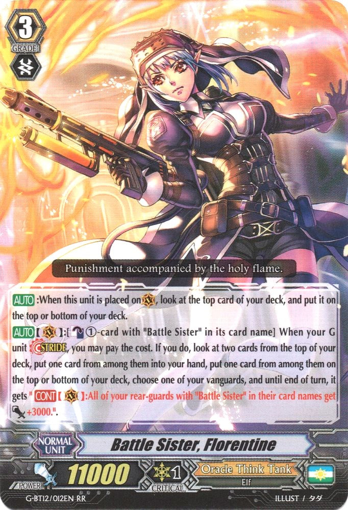 Battle Sister, Florentine (G-BT12/012EN) [Dragon King's Awakening] - PokeCharles PokeStore