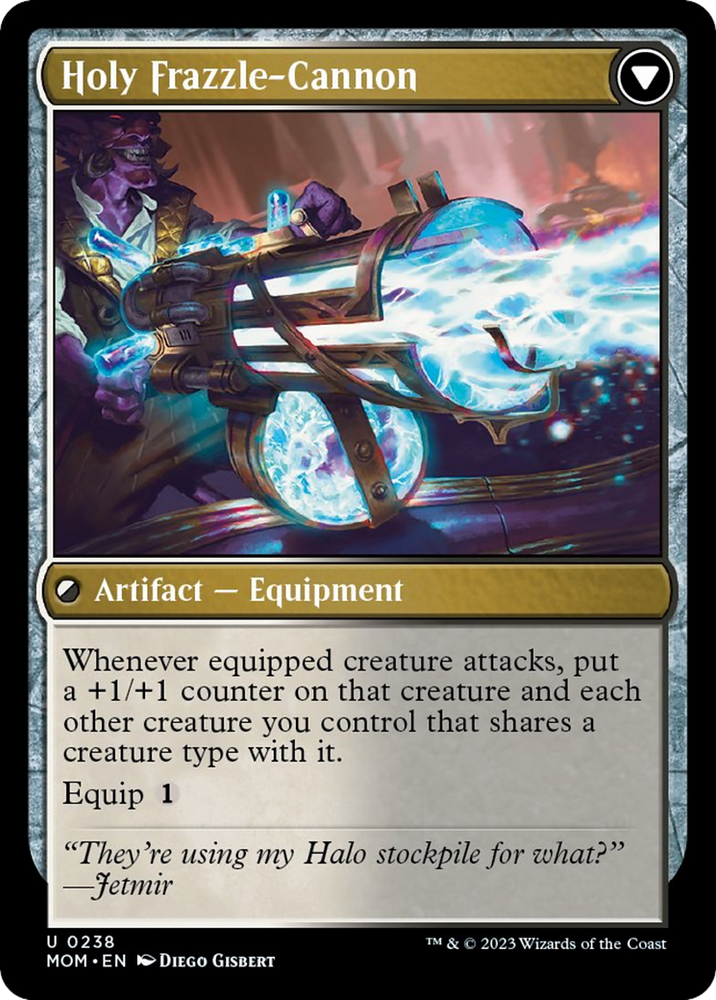 Invasion of New Capenna // Holy Frazzle-Cannon [March of the Machine] - PokeCharles PokeStore