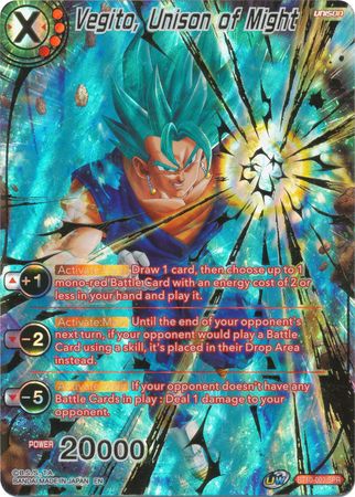 Vegito, Unison of Might (SPR) (BT10-003) [Rise of the Unison Warrior] - PokeCharles PokeStore