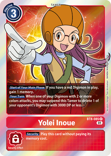 Yolei Inoue [BT8-085] [New Awakening] - PokeCharles PokeStore