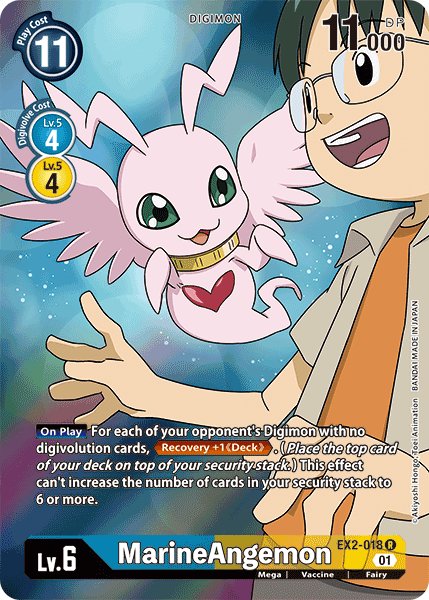 MarineAngemon [EX2-018] (Alternate Art) [Digital Hazard] - PokeCharles PokeStore
