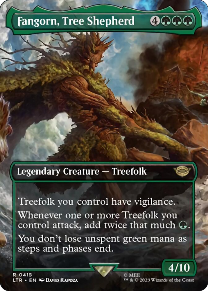 Fangorn, Tree Shepherd (Borderless Alternate Art) [The Lord of the Rings: Tales of Middle-Earth] - PokeCharles PokeStore