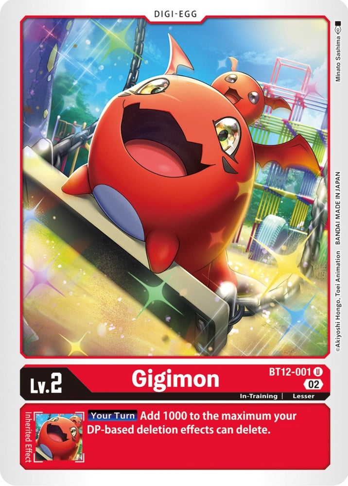 Gigimon [BT12-001] [Across Time] - PokeCharles PokeStore