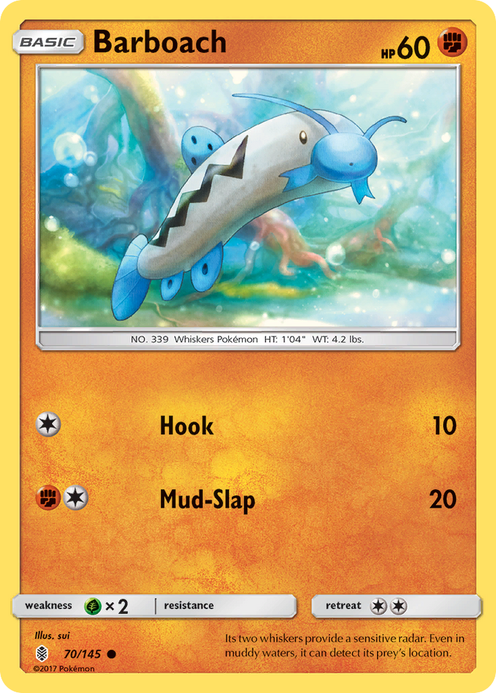 Barboach (70/145) [Sun & Moon: Guardians Rising] - PokeCharles PokeStore