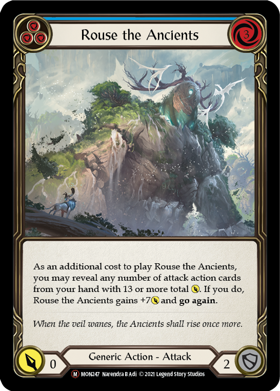 Rouse the Ancients [U-MON247] (Monarch Unlimited)  Unlimited Normal - PokeCharles PokeStore
