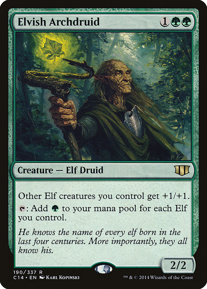 Elvish Archdruid [Commander 2014] - PokeCharles PokeStore