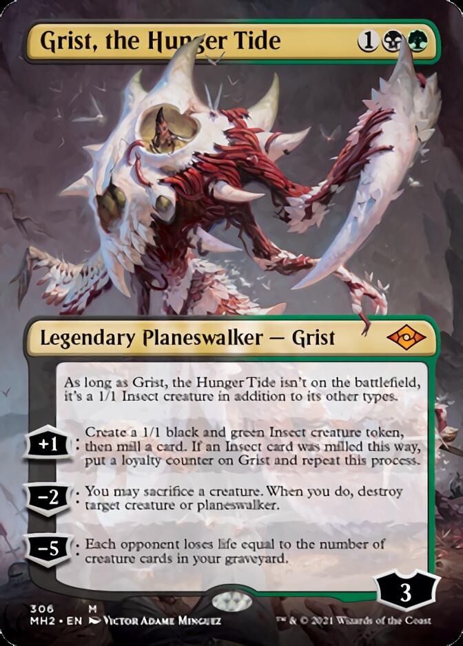 Grist, the Hunger Tide (Borderless) [Modern Horizons 2] - PokeCharles PokeStore