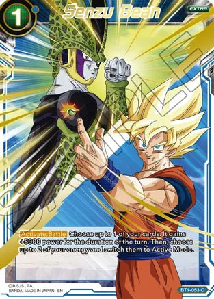 Senzu Bean (Gold Stamped) (BT1-053) [Mythic Booster] - PokeCharles PokeStore