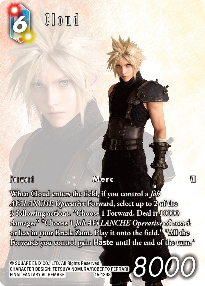 Cloud (Full Art) [Crystal Dominion] - PokeCharles PokeStore