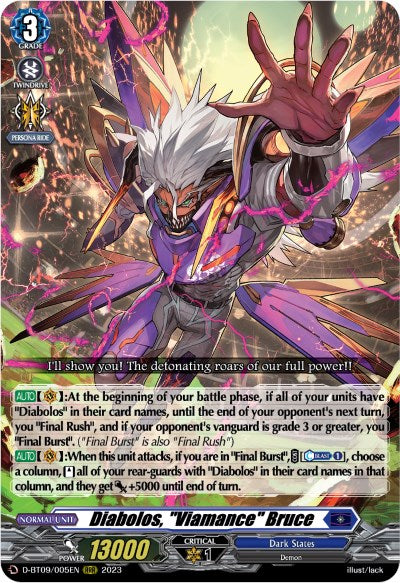 Diabolos, "Viamance" Bruce (D-BT09/005EN) [Dragontree Invasion] - PokeCharles PokeStore