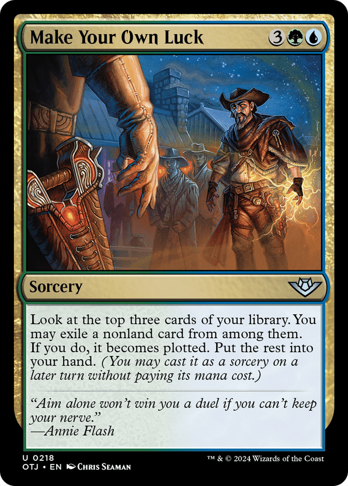 Make Your Own Luck [Outlaws of Thunder Junction] - PokeCharles PokeStore