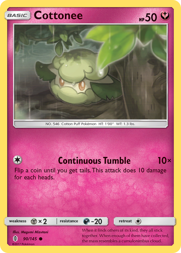 Cottonee (90/145) [Sun & Moon: Guardians Rising] - PokeCharles PokeStore