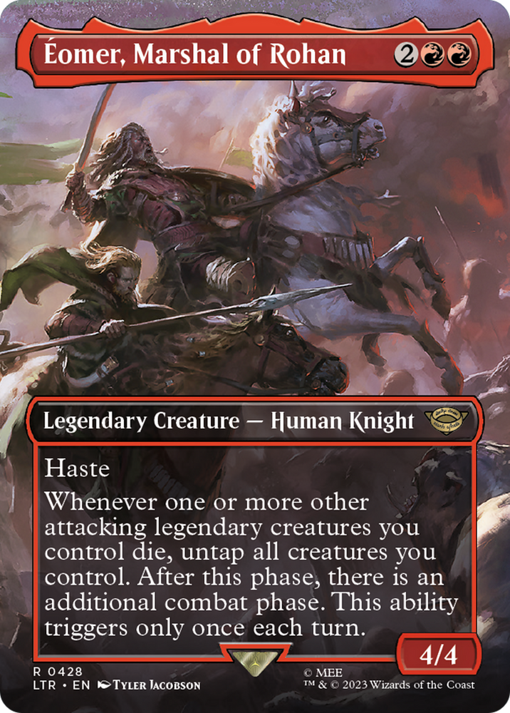 Eomer, Marshal of Rohan (Borderless Alternate Art) [The Lord of the Rings: Tales of Middle-Earth] - PokeCharles PokeStore