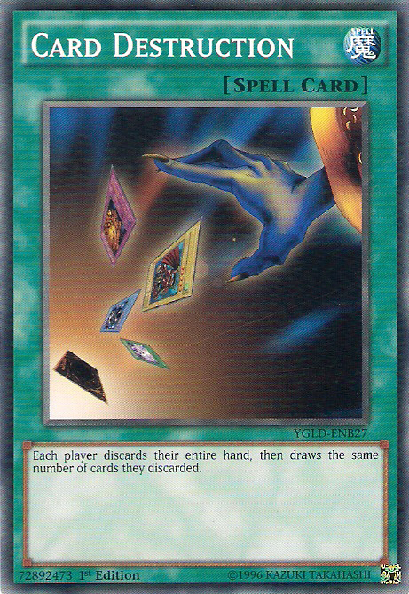 Card Destruction [YGLD-ENB27] Common - PokeCharles PokeStore