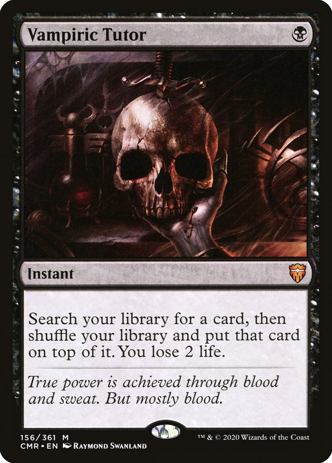 Vampiric Tutor [Commander Legends] - PokeCharles PokeStore