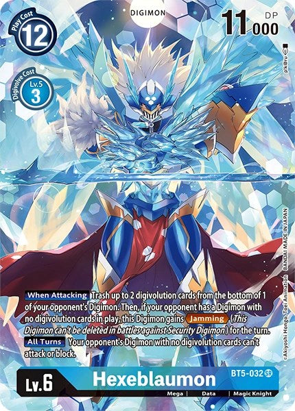 Hexeblaumon [BT5-032] (Alternate Art) [Dimensional Phase] - PokeCharles PokeStore