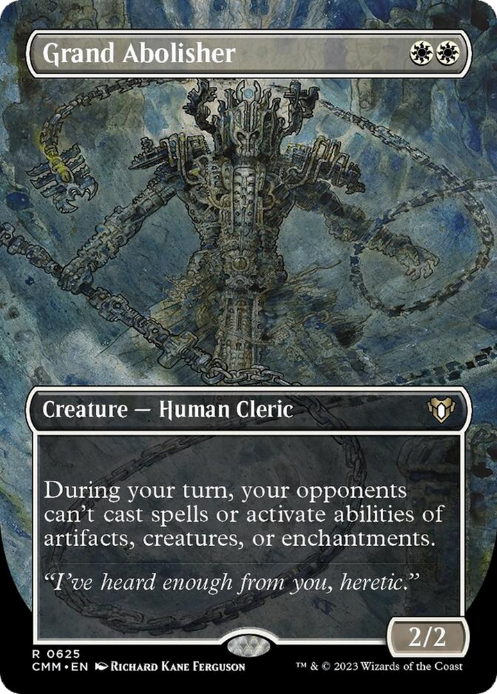 Grand Abolisher (Borderless Alternate Art) [Commander Masters] - PokeCharles PokeStore